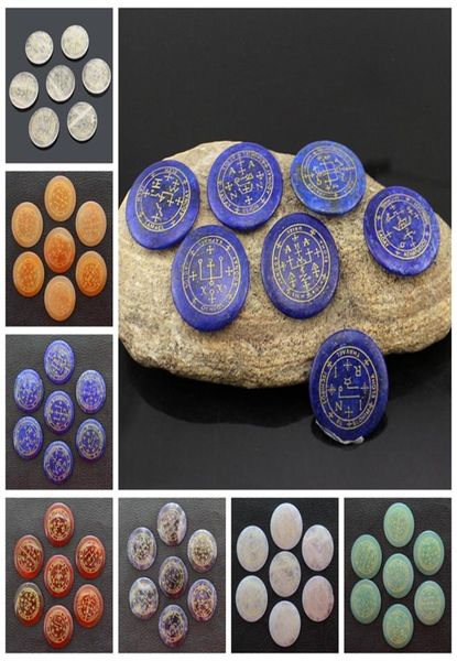 natural crystal loose gemstones engraved 7 angel summoning magic square array ornament divination meditation props reiki healing q7773914, Black
natural crystal loose gemstones engraved 7 angel summoning magic square array ornament divination meditation props reiki healing q7773914, Black