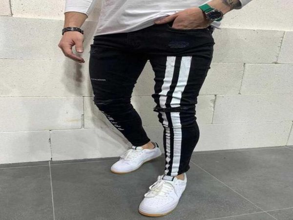 biker printed ripped jeans men skinny striped stretch denim hole wash vintage hip hop work trousers streetwear slim casual pants x9098543, Blue
biker printed ripped jeans men skinny striped stretch denim hole wash vintage hip hop work trousers streetwear slim casual pants x9098543, Blue