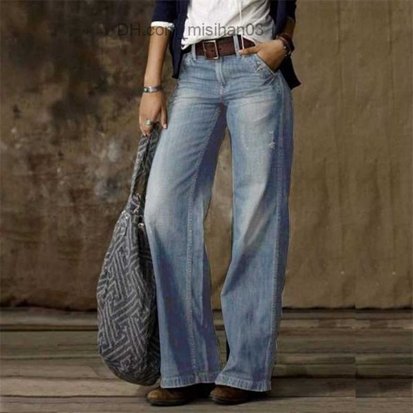 women's jeans new women's vintage loose fit jeans fashion mid rise denim wide leg trousers street casual women's trousers s-3, Blue
women's jeans new women's vintage loose fit jeans fashion mid rise denim wide leg trousers street casual women's trousers s-3, Blue
