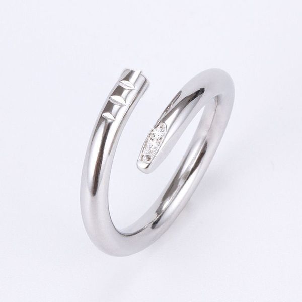 mens ring ring for woman engagement ring band rings fashion nail ring woman luxury ring jewelry couple love rings gold-plated high polished, Silver
mens ring ring for woman engagement ring band rings fashion nail ring woman luxury ring jewelry couple love rings gold-plated high polished, Silver