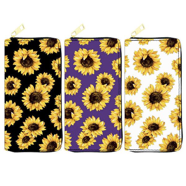 flower sunflower pu wallet women's long zipper bag single pull bag makeup bag yiwu
flower sunflower pu wallet women's long zipper bag single pull bag makeup bag yiwu