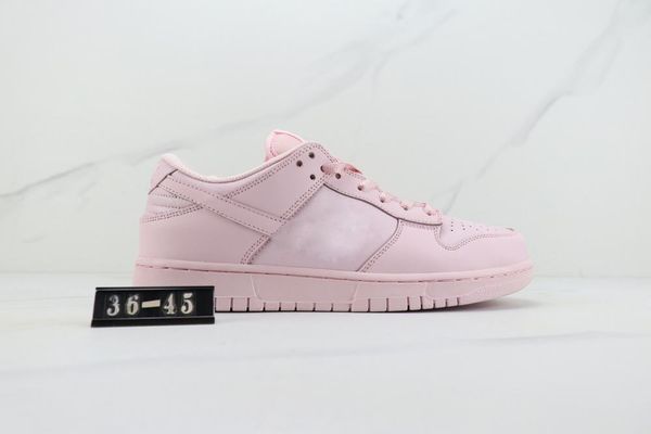 with box prism pink running shoes men women pink sports sneaker