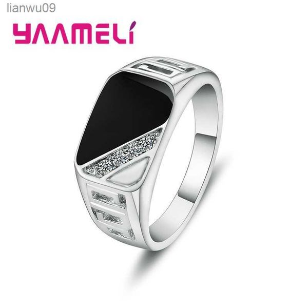 classic male mens wide band ring unique 925 sterling silver white black rhinestone square statement hip hop jewelry l230704, Golden;silver
classic male mens wide band ring unique 925 sterling silver white black rhinestone square statement hip hop jewelry l230704, Golden;silver