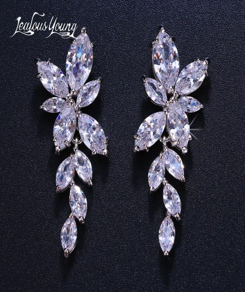 jewelry accessories earringsdangle earrings 2022 fashion leaf zircon drop earrings for women white gold color crystal wedding earr9438419, Silver
jewelry accessories earringsdangle earrings 2022 fashion leaf zircon drop earrings for women white gold color crystal wedding earr9438419, Silver