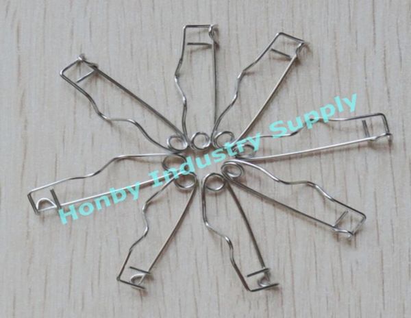 pack of 1000 pcs 19 mm steel fancy crimp shaped badge clip safety pin 1516255, Silver
pack of 1000 pcs 19 mm steel fancy crimp shaped badge clip safety pin 1516255, Silver