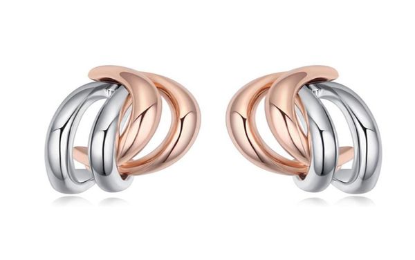 cute curved arc double metal colors stud earrings 15cm rhodium and rose gold color9391454, Golden;silver
cute curved arc double metal colors stud earrings 15cm rhodium and rose gold color9391454, Golden;silver