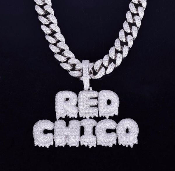 with 20mm cuban chain custom name drip letter chain pendants necklaces men zircon hip hop jewelry4498711, Silver
with 20mm cuban chain custom name drip letter chain pendants necklaces men zircon hip hop jewelry4498711, Silver