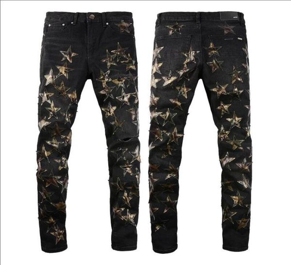 23ss designer jeans mens denim embroidery pants fashion holes trouser us size 2840 hip hop distressed zipper trousers for male 206728699, Blue
23ss designer jeans mens denim embroidery pants fashion holes trouser us size 2840 hip hop distressed zipper trousers for male 206728699, Blue