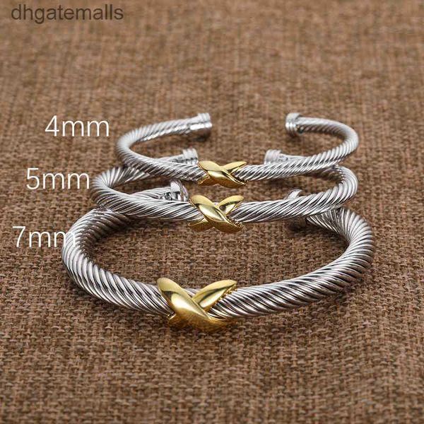 designer fashion jewelry twisted x bracelet gold charm sliver 925 sterling silver bracelets braided cross bangle diamond zircon luxury birth, Black
designer fashion jewelry twisted x bracelet gold charm sliver 925 sterling silver bracelets braided cross bangle diamond zircon luxury birth, Black