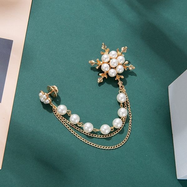 pins brooches elegant pearl snowflake chain tassels brooch fashion for women pin jewelry 230714, Gray
pins brooches elegant pearl snowflake chain tassels brooch fashion for women pin jewelry 230714, Gray