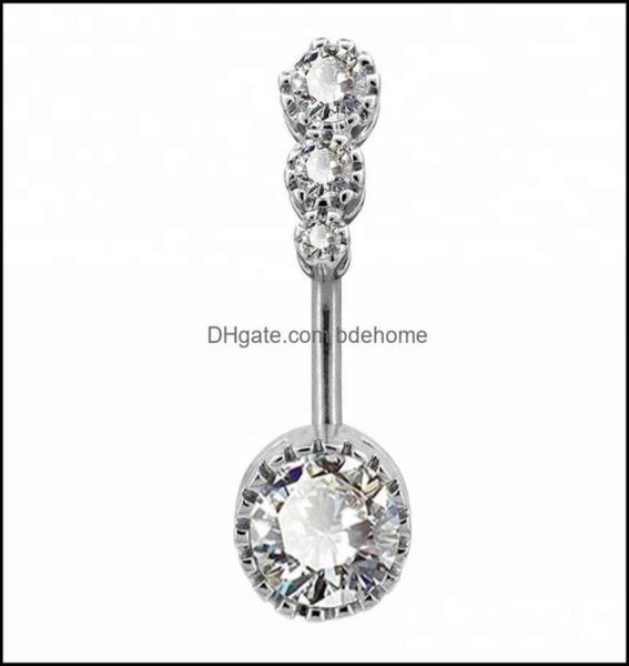 navel bell button rings body jewelry 316l stainless steel clear cz piercing sample belly drop delivery 2021 jhk9m2669452, Silver
navel bell button rings body jewelry 316l stainless steel clear cz piercing sample belly drop delivery 2021 jhk9m2669452, Silver