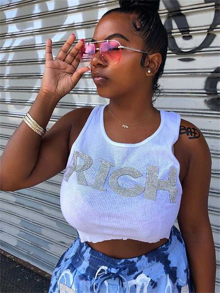 women's t-shirt 2023 wholesale y2k clothes streetwear diamond t shirts white streetwear o neck crop tank ladies sleeveless t shirts te
women's t-shirt 2023 wholesale y2k clothes streetwear diamond t shirts white streetwear o neck crop tank ladies sleeveless t shirts te