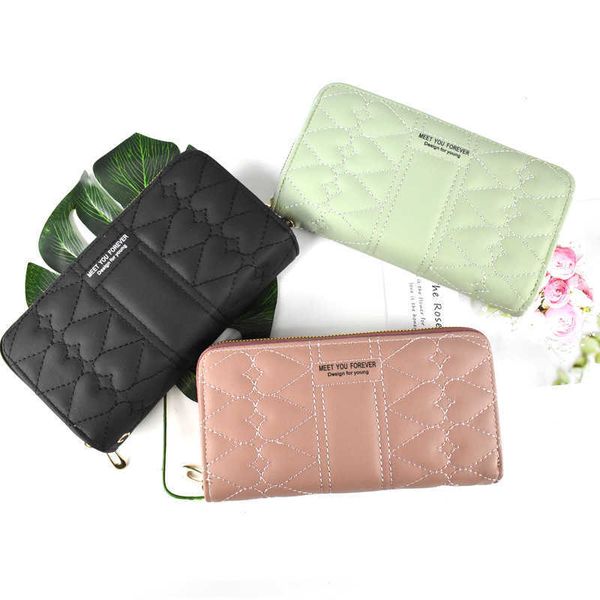 new women's wallet fashion double zipper korean handbag large capacity multifunctional wallet
new women's wallet fashion double zipper korean handbag large capacity multifunctional wallet