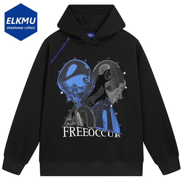 men's hoodies sweatshirts rivet punk hoodies cyberpunk graphic printed harajuku oversized hip hop hoodie men fashion loose y2k sweatshi, Black
men's hoodies sweatshirts rivet punk hoodies cyberpunk graphic printed harajuku oversized hip hop hoodie men fashion loose y2k sweatshi, Black