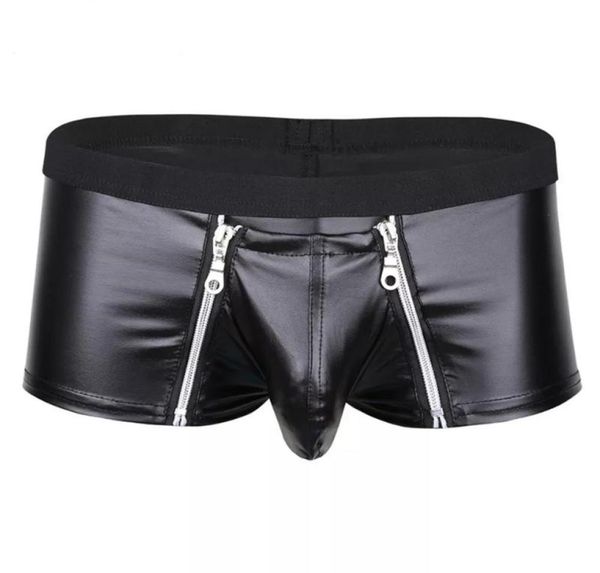 underpants mens leather lingerie open crotch short pants for bulge pouch sexi soft latex fetish boxer crotchless underwea1322629, Black;white
underpants mens leather lingerie open crotch short pants for bulge pouch sexi soft latex fetish boxer crotchless underwea1322629, Black;white