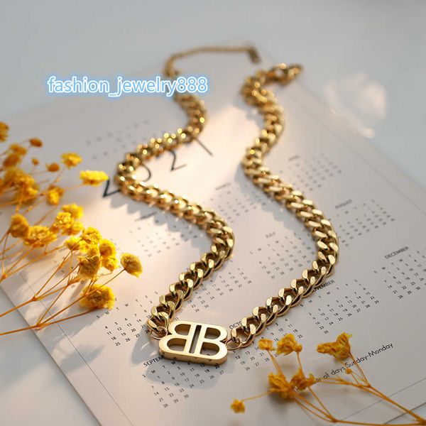 strands strings jewelry 18k double b letter necklace jewelry trend hip hop cuban chain colorless neckchain, Black
strands strings jewelry 18k double b letter necklace jewelry trend hip hop cuban chain colorless neckchain, Black