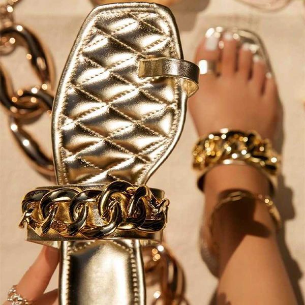 sandals new women flats shoes summer autumn chain designer sweet slipper dress flip flops open toe slides beach chaussures 230417, Black
sandals new women flats shoes summer autumn chain designer sweet slipper dress flip flops open toe slides beach chaussures 230417, Black