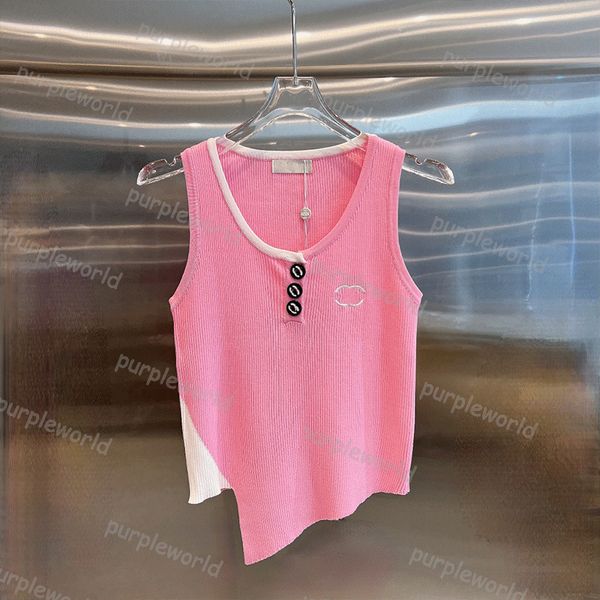 designer womens sleeveless vest irregular print crew neck pullover knit tank pullover ladys, White
designer womens sleeveless vest irregular print crew neck pullover knit tank pullover ladys, White