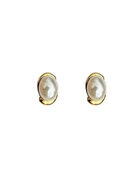 natural pearl ear stud 18k gold cover brass little crystal inset7852337, Golden;silver
natural pearl ear stud 18k gold cover brass little crystal inset7852337, Golden;silver
