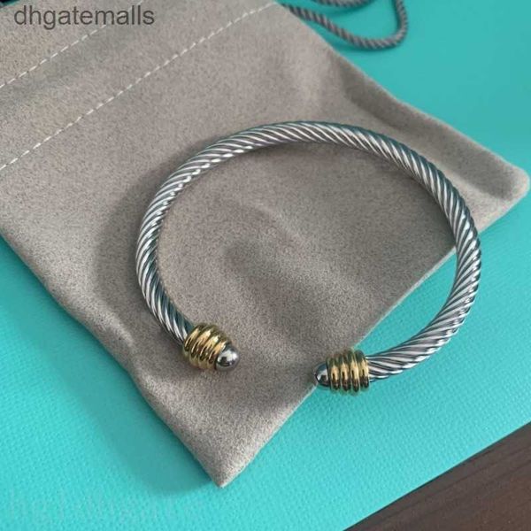 luxury bracelet silver plated bracelets designer for women twisted helix metal wire cable bangle homme classic fashion dy womens bracelets j, Black
luxury bracelet silver plated bracelets designer for women twisted helix metal wire cable bangle homme classic fashion dy womens bracelets j, Black