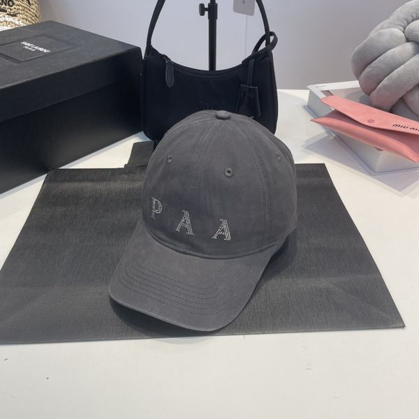 23ss luxury designer prd fix rhinestone hat men women grey chapeau baseball cap sun prevent hip hop snapback comfortable outdoor hats, Black;white
23ss luxury designer prd fix rhinestone hat men women grey chapeau baseball cap sun prevent hip hop snapback comfortable outdoor hats, Black;white