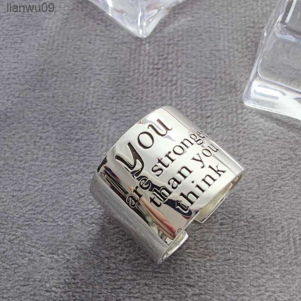 real 925 sterling silver personality wide letters adjustable retro ring fine jewelry for women party elegant accessories l230704, Golden;silver
real 925 sterling silver personality wide letters adjustable retro ring fine jewelry for women party elegant accessories l230704, Golden;silver