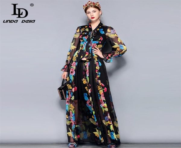 ld linda della runway maxi dress plus size women039s long sleeve bow collar vintage floral print chiffon party holiday long dre5004883, Black;gray
ld linda della runway maxi dress plus size women039s long sleeve bow collar vintage floral print chiffon party holiday long dre5004883, Black;gray