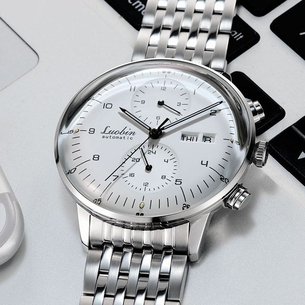 other watches luobin automatic watch men s mechanical wristwatch fashion dress luxury 42mm luminous relojes para hombre 230714, Slivery;black
other watches luobin automatic watch men s mechanical wristwatch fashion dress luxury 42mm luminous relojes para hombre 230714, Slivery;black
