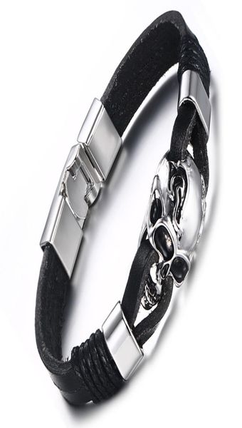 mens charm genuine leather skull multicolor cuff bracelet fashion jewelry nightclub party male skeleton bangle bracelets1334947, White
mens charm genuine leather skull multicolor cuff bracelet fashion jewelry nightclub party male skeleton bangle bracelets1334947, White