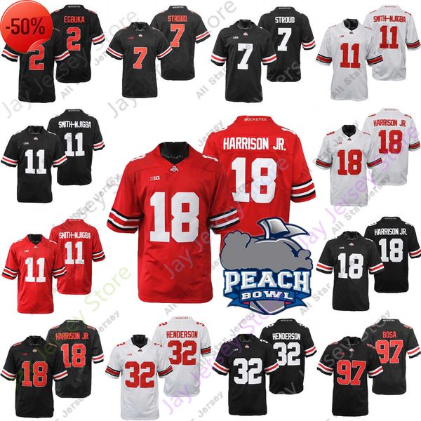 football jerseys peach bowl college ohio state buckeyes football jersey egbuka c.j. stroud henderson jaxon smith-njigba harrison jr. tuimolo, Black;red
football jerseys peach bowl college ohio state buckeyes football jersey egbuka c.j. stroud henderson jaxon smith-njigba harrison jr. tuimolo, Black;red