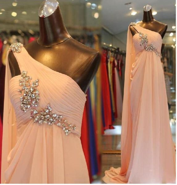 2015 in stock whole one shoulder ruffle chiffon long prom evening bridesmaid dresses with beaded6438126, Black
2015 in stock whole one shoulder ruffle chiffon long prom evening bridesmaid dresses with beaded6438126, Black