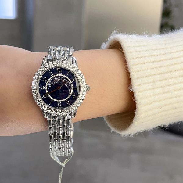 womens watch designer watches casual luxury quartz-battery stainless steel 34mm watch, Slivery;brown
womens watch designer watches casual luxury quartz-battery stainless steel 34mm watch, Slivery;brown