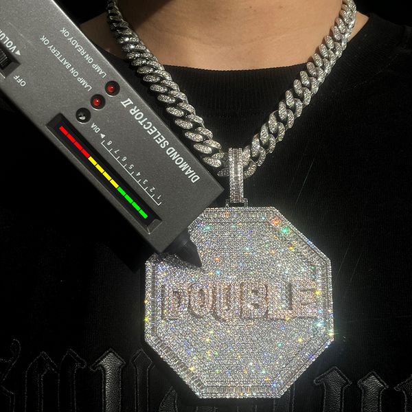 hip hop jewelry 925 sterling silver full vvs moissanite diamond custom iced out honeycomb logo pendant for men women
hip hop jewelry 925 sterling silver full vvs moissanite diamond custom iced out honeycomb logo pendant for men women