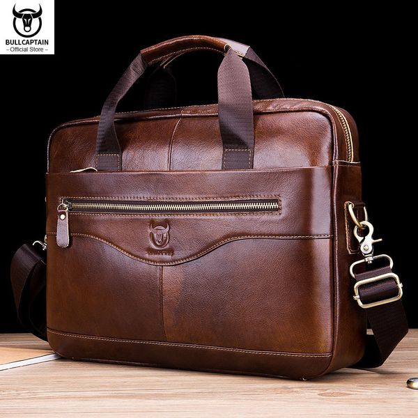 briefcases bullcaptain briefcase shoulder messenger bags mens genuine leather 14inch lapoffice business handbag 230713
briefcases bullcaptain briefcase shoulder messenger bags mens genuine leather 14inch lapoffice business handbag 230713