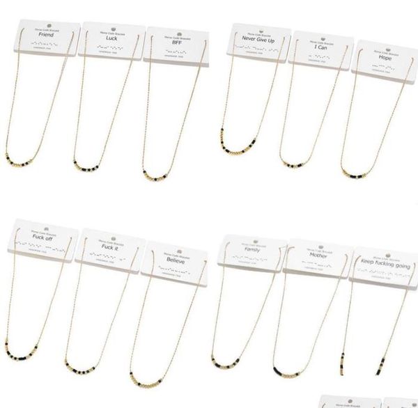 pendant necklaces morse code necklace with card beads on silk mes friendship necklaces inspirational gifts for women drop delivery7233369, Silver
pendant necklaces morse code necklace with card beads on silk mes friendship necklaces inspirational gifts for women drop delivery7233369, Silver