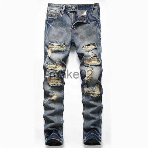 men's jeans dropshipping fashion men casual ripped hiphop pants straight jean for male distressed denim trousers personality streetwear, Blue
men's jeans dropshipping fashion men casual ripped hiphop pants straight jean for male distressed denim trousers personality streetwear, Blue