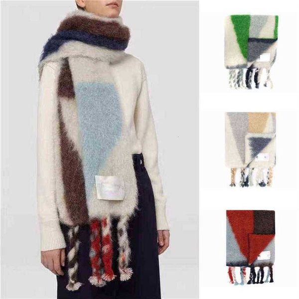 scarf jil jill sander geometric gradient mohair printed tassel imitation cashmere women's autumn and winter258b, Blue;gray
scarf jil jill sander geometric gradient mohair printed tassel imitation cashmere women's autumn and winter258b, Blue;gray