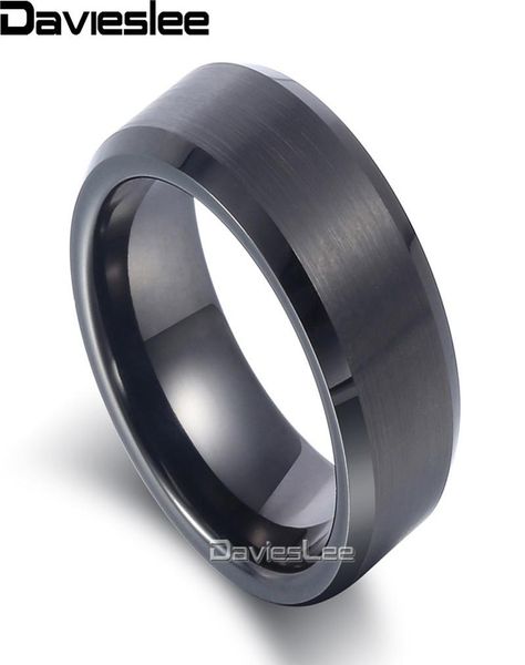 davieslee mens boys matte finish band ring tungsten carbide wedding engagement black 8mm ltr046036383, Golden;silver
davieslee mens boys matte finish band ring tungsten carbide wedding engagement black 8mm ltr046036383, Golden;silver