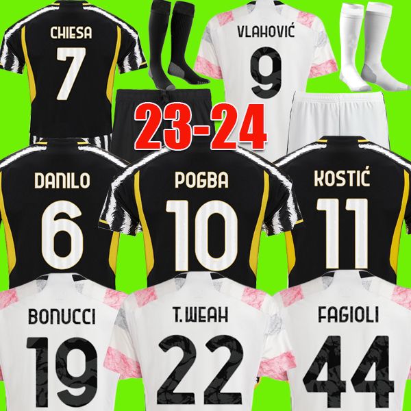 t.weah 23 24 juventus soccer jerseys vlahovic milik 2023 2024 pogba chiesa bonucci danilo fagioli rabiot football shirts kit away jersey men, Black;yellow
t.weah 23 24 juventus soccer jerseys vlahovic milik 2023 2024 pogba chiesa bonucci danilo fagioli rabiot football shirts kit away jersey men, Black;yellow