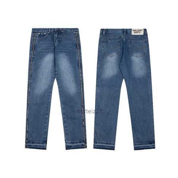designer clothing denim pants galleryes depts jean ink splashing graffiti micro horn structure splicing loose long women's rock trouser, Blue
designer clothing denim pants galleryes depts jean ink splashing graffiti micro horn structure splicing loose long women's rock trouser, Blue