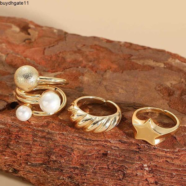 fashion accessories pearl geometric jewelry ring in ins style light luxury simple copper plated 14k true gold, Silver
fashion accessories pearl geometric jewelry ring in ins style light luxury simple copper plated 14k true gold, Silver
