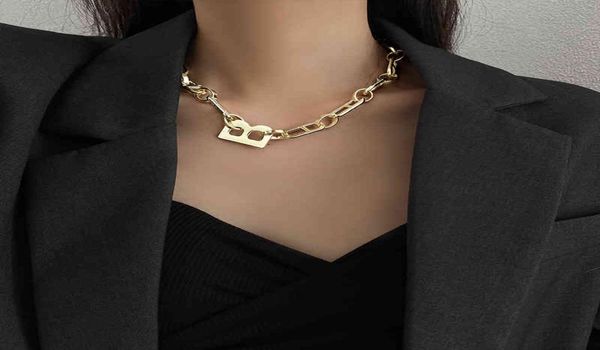 metal style letter b necklace women039s fashion net red personality exaggeration niche design cool wind clavicle chain6188052, Silver
metal style letter b necklace women039s fashion net red personality exaggeration niche design cool wind clavicle chain6188052, Silver