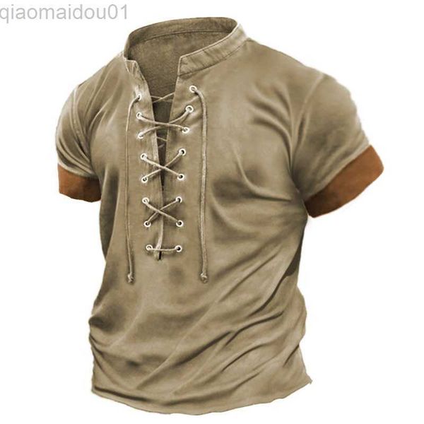 men's t-shirts vintage stand collar drawstring mens t shirt casual solid short sleeve tie-up loose clothes men summer leisure streetwe, White;black
men's t-shirts vintage stand collar drawstring mens t shirt casual solid short sleeve tie-up loose clothes men summer leisure streetwe, White;black