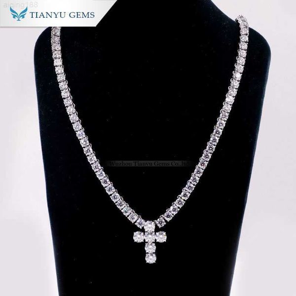tianyu gems customized 10k 14k gold moissanite diamond hip hop tennis cuban link chain necklace cross, Silver
tianyu gems customized 10k 14k gold moissanite diamond hip hop tennis cuban link chain necklace cross, Silver