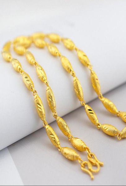 2019 new sand gold solid plated 24k gold car flower olive men039s necklace lasting does not fade8466209, Silver
2019 new sand gold solid plated 24k gold car flower olive men039s necklace lasting does not fade8466209, Silver