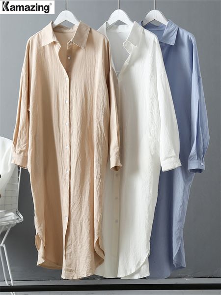 urban dresses long sleeve women shirt dress spring autumn casual buttons loose clothes robe femme vestido 230714, White;black
urban dresses long sleeve women shirt dress spring autumn casual buttons loose clothes robe femme vestido 230714, White;black