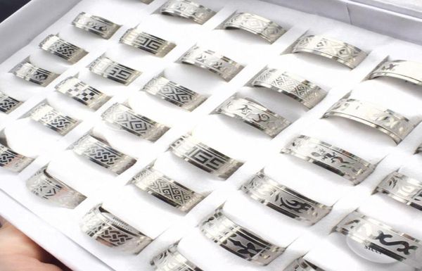 20 pieceslot mix style fashion stainless steel rings men jewelry gold color bohemian statement rings whole width 8mm3748557, Silver
20 pieceslot mix style fashion stainless steel rings men jewelry gold color bohemian statement rings whole width 8mm3748557, Silver