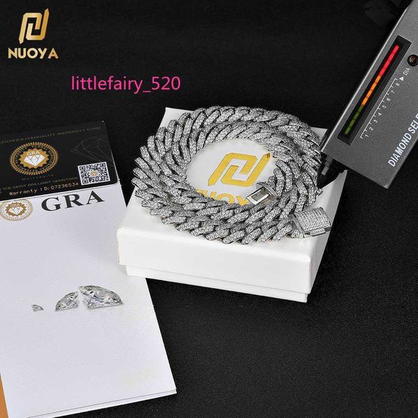 pendant necklaces nuoya 10/15mm two rows vvs moissanite iced out diamond chain 925 sterling silver necklace miami cuban link chain for men
pendant necklaces nuoya 10/15mm two rows vvs moissanite iced out diamond chain 925 sterling silver necklace miami cuban link chain for men