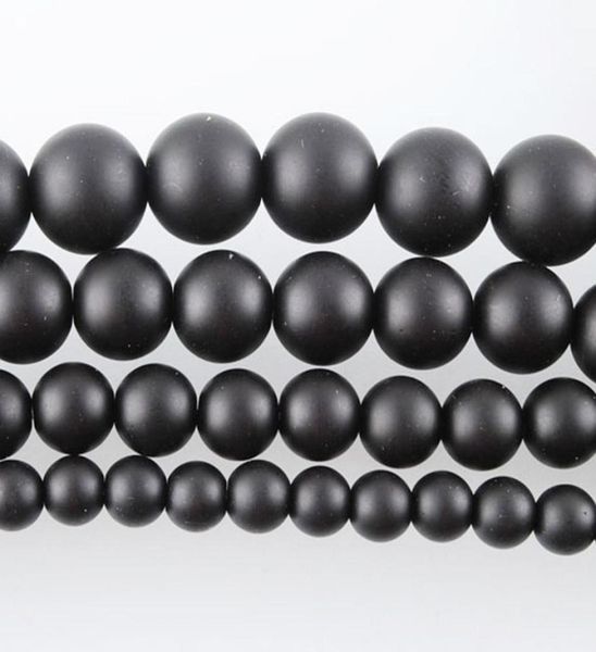 wojiaer natural onyx round ball stone black frosted beads loose spacer for jewelry making 6 8 10 12mm 15 12quot by9084824810
wojiaer natural onyx round ball stone black frosted beads loose spacer for jewelry making 6 8 10 12mm 15 12quot by9084824810