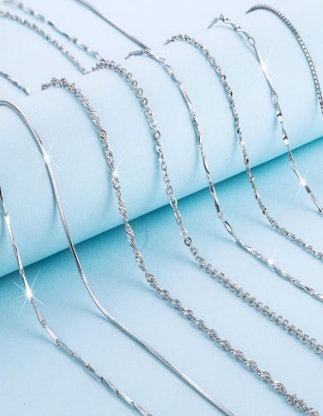 classic basic chain auniquestyle 100 925 sterling silver lobster clasp adjustable necklace chain fashion jewelry for women2803957
classic basic chain auniquestyle 100 925 sterling silver lobster clasp adjustable necklace chain fashion jewelry for women2803957
